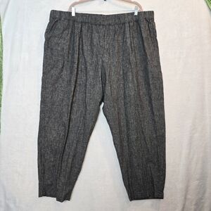Eileen Fisher Hemp and Organic Cotton Pants 3X